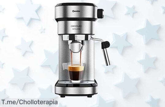 Cafetera Cecotec Cafelizzia 790 Steel con 20 bares y thermoblock para un café cremoso al instante disfruta este super chollo con descuento brutal antes que se agote