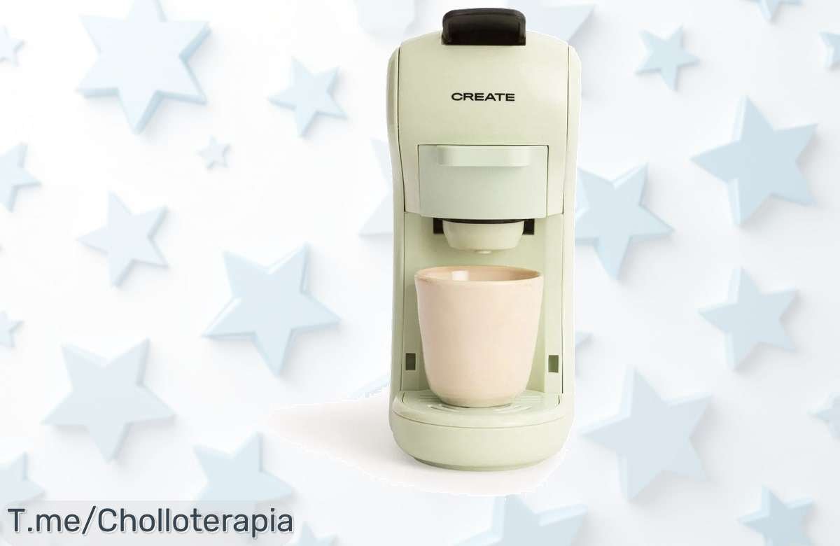 Cafetera multicápsula express con adaptador para Dolce Gusto y Nespresso precio loco y descuento brutal disfruta sabor de bar en casa no pierdas este ofertón limitado