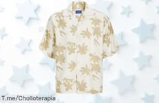 Camiseta Jack & Jones súper ligera en crema de mantequilla con estilo único a precio loco nunca visto aprovecha este ofertón ahora antes que se agote ¡corre!