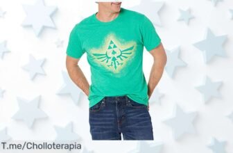 Camiseta Nintendo green triforce Zelda talla M con descuento brutal precio loco oferta nunca vista ¡no dejes pasar este super chollo exclusivo corre ya y hazlo tuyo!