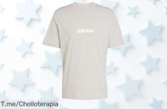 Camiseta adidas Hombre XXL a precio loco: estilo atemporal que combina con todo, ¡aprovecha este ofertón antes de que se agote y no te quedes sin la tuya!