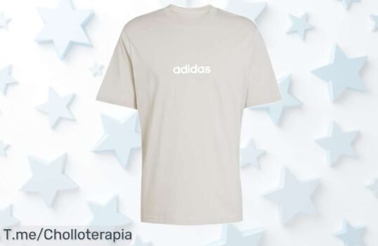 Camiseta adidas Hombre XXL a precio loco: estilo atemporal que combina con todo, ¡aprovecha este ofertón antes de que se agote y no te quedes sin la tuya!