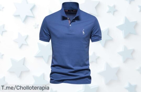 Camiseta polo de algodón con ciervo bordado calidad top a precio loco solo por tiempo limitado aprovecha este descuentazo y consigue tu super chollo antes que vuelen