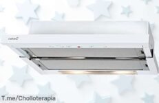 Campana extractora súper potente con luz led y filtros lavables precio loco que elimina olores rápido no pierdas este ofertón único corre ya es un descuento brutal