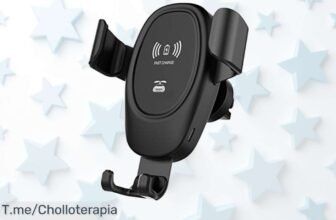 Cargador inalámbrico para coche con carga rápida 12W y protección total a un precio loco nunca visto Aprovecha este ofertón de descuento brutal ¡compra ya antes que se agote!