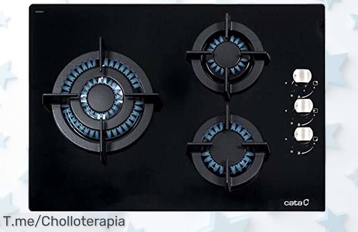 Cata cci 5003 bk con quemadores potentes y diseño elegante al mejor precio de ganga oferta limitada ¡aprovecha este super chollo antes que desaparezca!