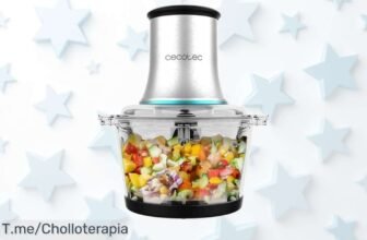Cecotec ChopBeat 2000 Vindaloo potencia brutal que pica hasta hielo con cuchillas inox en un ofertón de precio loco y descuento nunca visto ¡corre que vuelan las unidades!