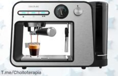 Cecotec Power Espresso 20 Square Pro con vapor de crema pro y 1450W a precio loco disfruta el café perfecto ¡ofertón limitado que vuela no lo dejes escapar!