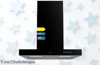 Cecotec campana extractora con succión brutal y filtro de carbono que arrasa la grasa precio loco ofertón nunca visto corre que vuelan las unidades