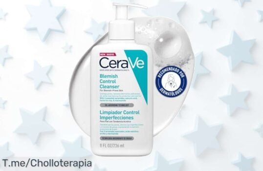 CeraVe gel limpiador para piel grasa con descuento brutal controla la grasa y reduce puntos negros rápido aprovecha este ofertón de precio loco antes que desaparezca
