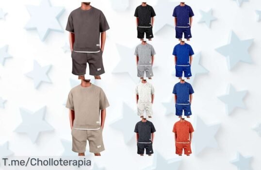 Chándal hombre verano 2025 suave que no se arruga con descuento brutal super chollo a precio de ganga único oferta limitada corre antes que vuelen