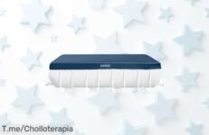 Cobertor Intex para piscina rectangular prism frame protege tu agua y ahorra energía con un precio loco oferta nunca vista solo por tiempo limitado actúa ya