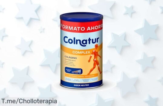 Colnatur Complex neutro con colágeno y magnesio precio loco para músculos fuertes y piel radiante está a un ofertón nunca visto corre antes que acabe este descuento brutal