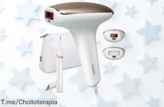 Consigue Philips Lumea Advanced con dos cabezales para cara y cuerpo al mejor precio de ganga disfruta resultados rápidos en casa y aprovecha este ofertón limitado ya