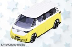Consigue Ya el Majorette Premium Cars VW ID Buzz Amarillo-Blanco a Precio Loco, Detalles Impresionantes y Tarjeta Coleccionable ¡Oferta Limitada que No Puedes Perder!