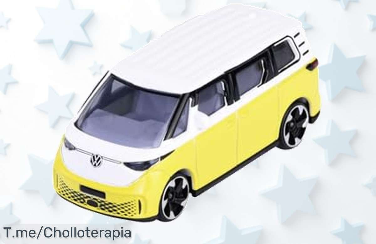 Consigue Ya el Majorette Premium Cars VW ID Buzz Amarillo/Blanco a Precio Loco, Detalles Impresionantes y Tarjeta Coleccionable ¡Oferta Limitada que No Puedes Perder!
