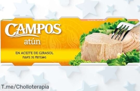 Consigue ahora el pack Campos conserva de atún 3x80g sabor natural con precio loco y descuento brutal nunca visto aprovecha este ofertón de precio de ganga antes que se agote