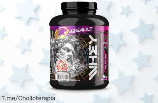 Consigue assault proteína wheyco pura para crecer músculo fuerte con descuento brutal nunca visto aprovecha este súper chollo al precio loco ¡compra ya que vuela!