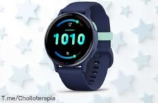 Consigue el Garmin Vívoactive 5 a un precio loco con GPS y pantalla AMOLED, ¡cuida tu salud como nunca! Oferta limitada, no dejes que se te escape este super chollo
