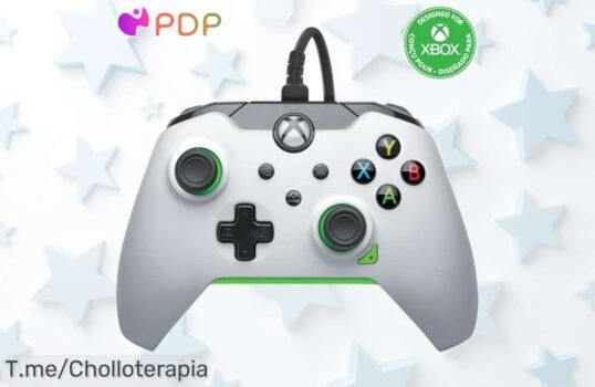 Consigue el PDP Wired Video Game Mando Neon White para Xbox a un precio loco, personaliza tus partidas como un pro y disfruta de audio sin límites ¡Aprovecha este ofertón antes de que se acabe!