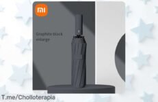Consigue el Xiaomi 12 color bone, un paraguas automático gigante que te cuida del sol como un campeón ¡Esta oferta es una locura! Aprovecha el chollo antes de que se acabe
