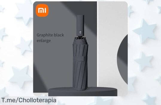 Consigue el Xiaomi 12 color bone, un paraguas automático gigante que te cuida del sol como un campeón ¡Esta oferta es una locura! Aprovecha el chollo antes de que se acabe