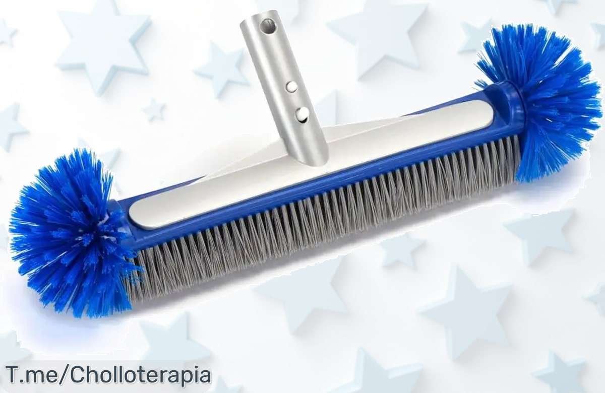 Consigue el cabezal para piscina con cerdas semiesféricas ideal para esquinas difíciles a un precio de ganga nunca visto aprovecha este ofertón antes que se acabe