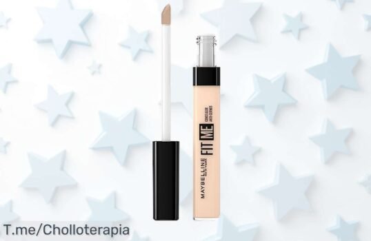 Consigue el corrector fit me de Maybelline con un descuento brutal que cubre ojeras sin grasa ni poros tapados precio loco oferta única limitada ¡aprovecha ya!