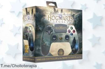 Consigue el mando Freaks and Geeks Harry Potter para PS4 con carga rápida y botones luminosos un super chollo que mejora tu juego aprovecha este descuentazo limitado ¡corre antes que vuelen!
