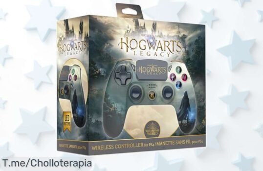 Consigue el mando Freaks and Geeks Harry Potter para PS4 con carga rápida y botones luminosos un super chollo que mejora tu juego aprovecha este descuentazo limitado ¡corre antes que vuelen!