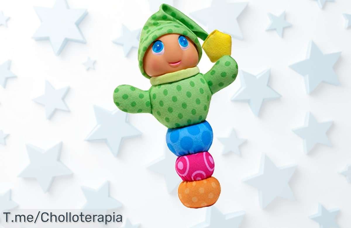 Consigue este peluche con luz mágica y caritas giratorias a un precio loco exclusivo que calma al instante ¡ofertón nunca visto con descuento brutal, compra ya antes que se acabe!