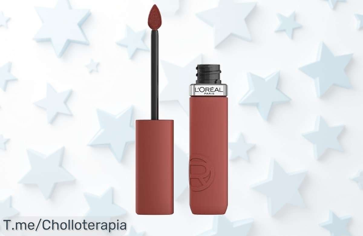 Consigue este pintalabios líquido mate con color intenso y labios hidratados ofrece un descuento brutal nunca visto aprovecha este súper chollo hoy mismo