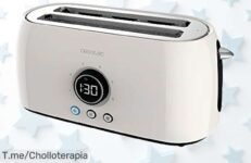 Consigue la Tostadora Digital ClassicToast 15000 a un precio loco y disfruta de pan perfecto en minutos Oferta limitada, ¡no te quedes sin el super chollo!