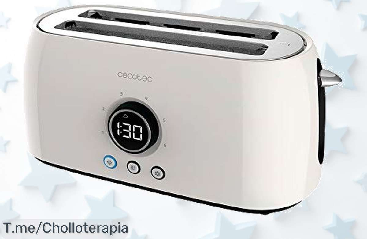 Consigue la Tostadora Digital ClassicToast 15000 a un precio loco y disfruta de pan perfecto en minutos. Oferta limitada, ¡no te quedes sin el super chollo!