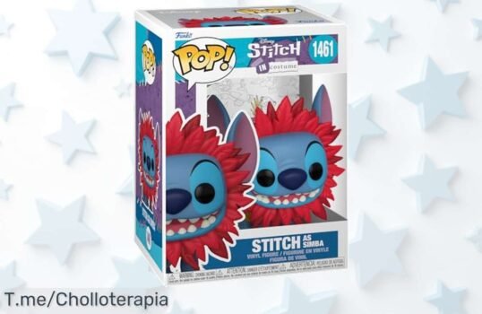 Consigue la figura Funko Pop Stitch disfrazado de Simba con un descuento brutal precio de ganga que nunca visto aprovecha este super chollo antes que se acabe actúa ya