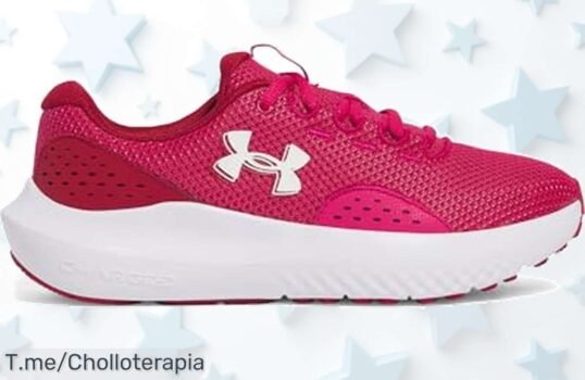 Consigue las UA Charged Surge 4 a un precio loco y siente la ligereza en cada paso, ¡no te quedes sin este ofertón! Stocks limitados, actúa ya antes de que se acaben