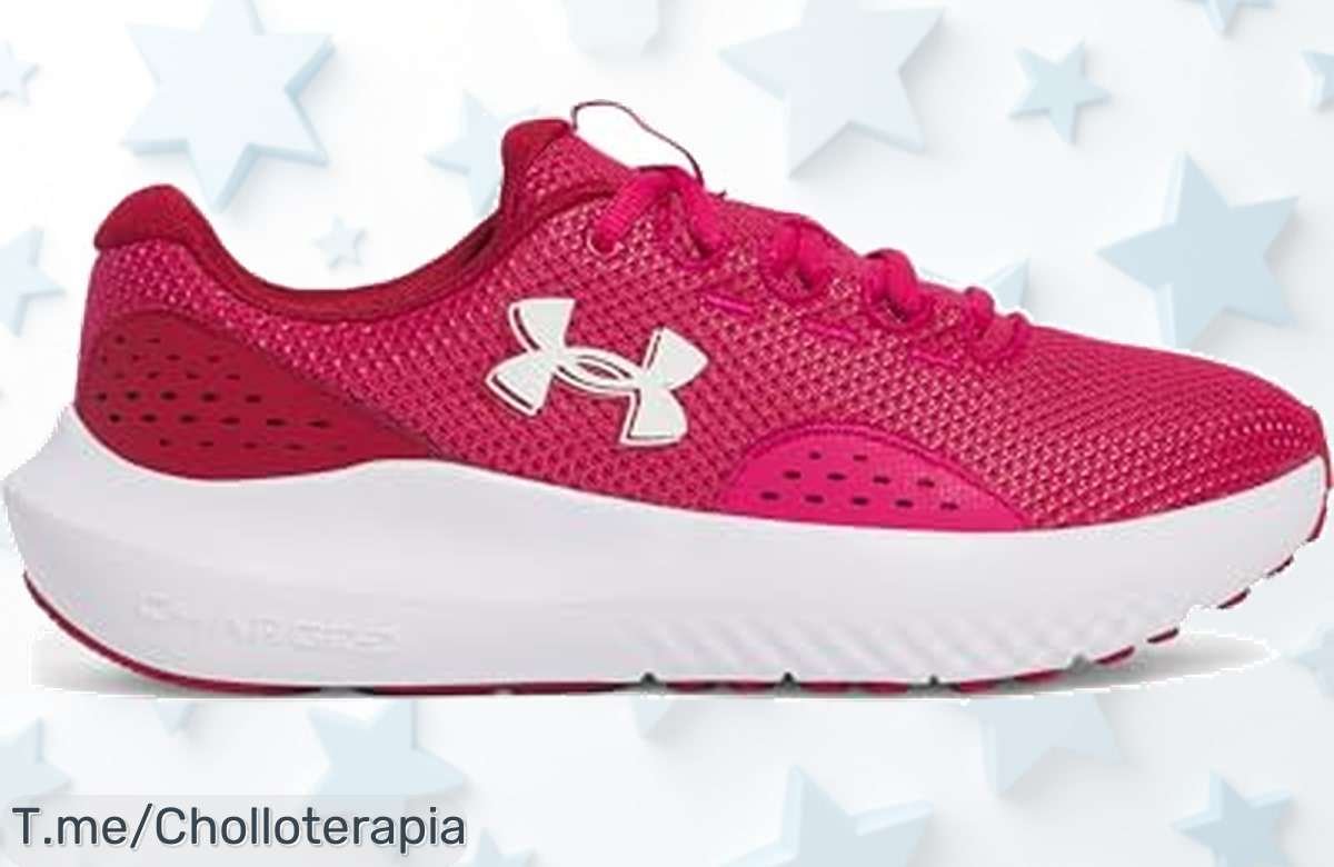 Consigue las UA Charged Surge 4 a un precio loco y siente la ligereza en cada paso, ¡no te quedes sin este ofertón! Stocks limitados, actúa ya antes de que se acaben.