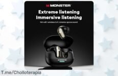 Consigue los Monster MQT52 auriculares inalámbricos con sonido hifi brutal y batería eterna a un precio loco nunca visto aprovecha este super chollo hoy mismo