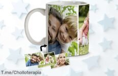 Consigue tu taza LolaPix personalizada con hasta 4 fotos y calidad top que no se borra ni en el microondas un ofertón de precio loco nunca visto ¡date prisa que vuelan!