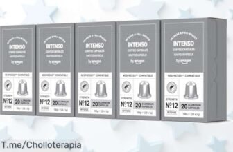 Consigue ya cápsulas café intenso tueste oscuro compatible Nespresso precio de ganga sabor potente frescura máxima descuento brutal oferta nunca vista ¡corre que vuelan!