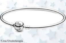 Consigue ya la pulsera rígida de plata Pandora con precio loco y descuento brutal para una elegancia única momento especial corre no lo dejes escapar ofertón limitado