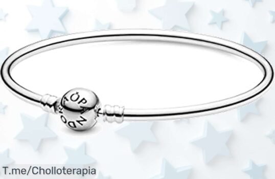 Consigue ya la pulsera rígida de plata Pandora con precio loco y descuento brutal para una elegancia única momento especial corre no lo dejes escapar ofertón limitado
