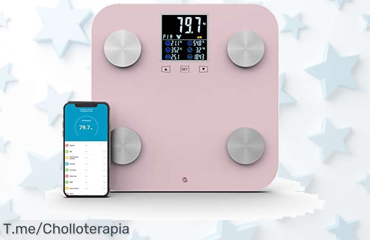 Controla tu peso con precisión y disfruta de un super chollo nunca visto perfecto para cuidar tu salud ¡aprovecha este ofertón al precio loco antes que se acabe!