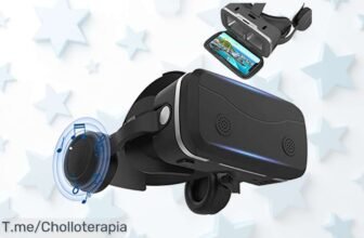 Convierte tu móvil en un cine 3D privado con auriculares que cuidan tus ojos y disfruta un super chollo nunca visto aprovecha este ofertón antes de que acabe