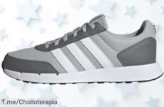 Corre ya por las Adidas Run 50s en gris con ajuste perfecto que dura y dura, ofertón brutal nunca visto a precio de ganga oferta limitada no lo dejes escapar
