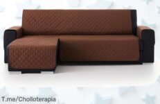 Dale un cambio top a tu sofá con la funda Vivid Torral antiácaros y manchas tiene un descuento brutal que no volverás a ver corre por este super chollo de precio loco