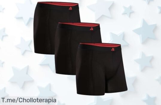 Danish endurance 3 pack de bóxers XXL ultra suaves que no bajan ni se enrollan a un precio loco nunca visto ¡aprovecha este ofertón con descuento brutal antes de que acabe!