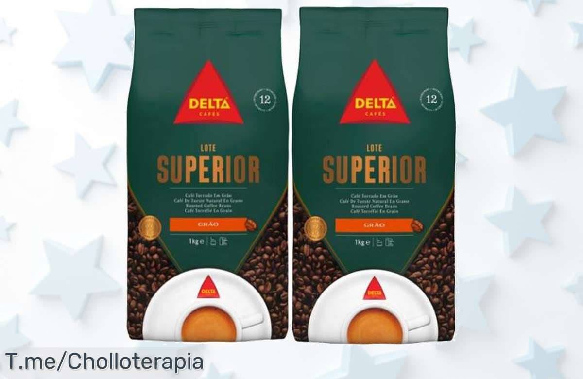 Delta cafés superior en grano 2x1kg con sabor intenso y duradero a un precio loco que nunca viste aprovecha este super chollo antes de que se acabe la oferta limitada