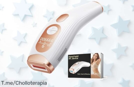 Depiladora láser 3 en 1 con casi un millón de flashes y potencia ajustable para piel suave irresistible aprovecha este descuentazo nunca visto solo por tiempo limitado compra ya