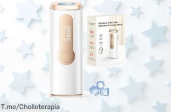 Depiladora láser IPL con 999900 flashes y 9 niveles de potencia para una piel suave sin dolor precio loco descuento brutal nunca visto aprovecha este ofertón ya que es por tiempo limitado